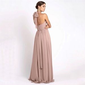 Jenny Yoo Turner Dress in Soft Blush